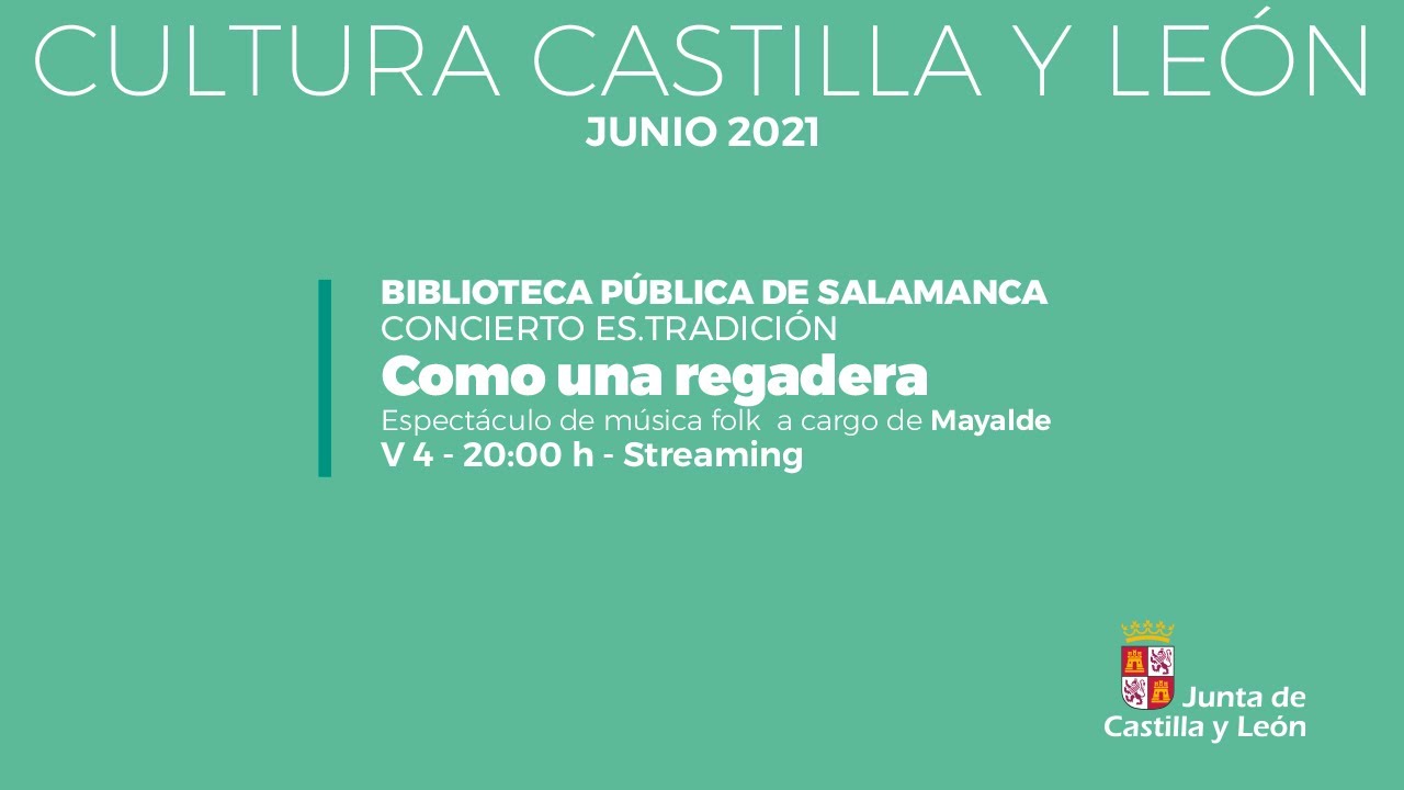 Concierto. ES.TRADICIÓN. Mayalde ¨Como una regadera¨.