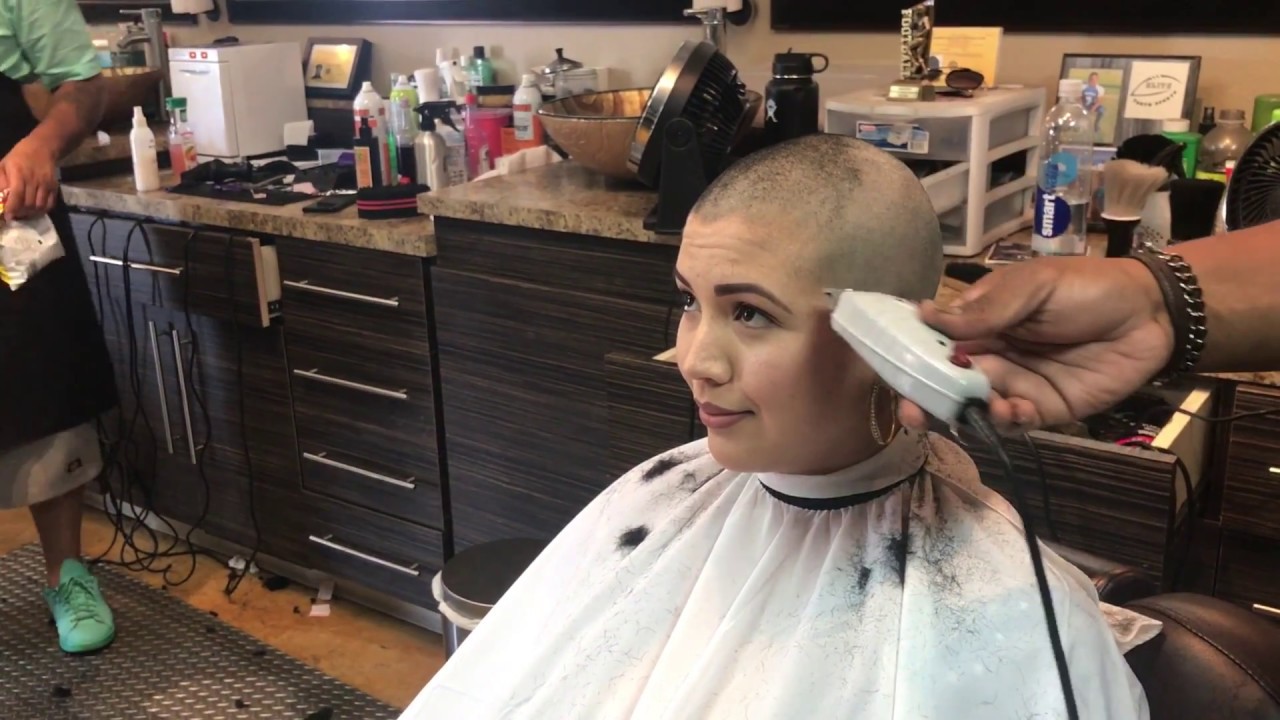 Candice LV 2: She Shaves Her Head For The Second Time (YT Original)