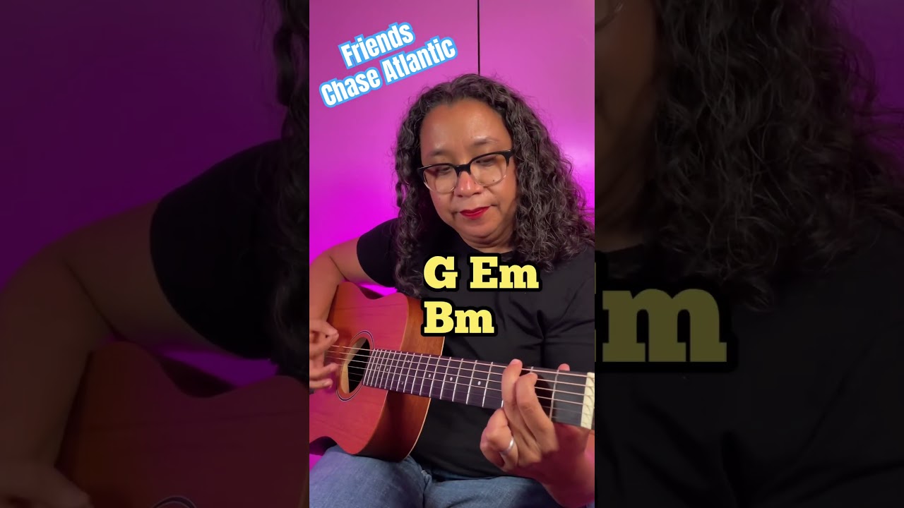 How to play Friends by Chase Atlantic on Guitar #guitar #guitarlesson #friends #chaseatlantic