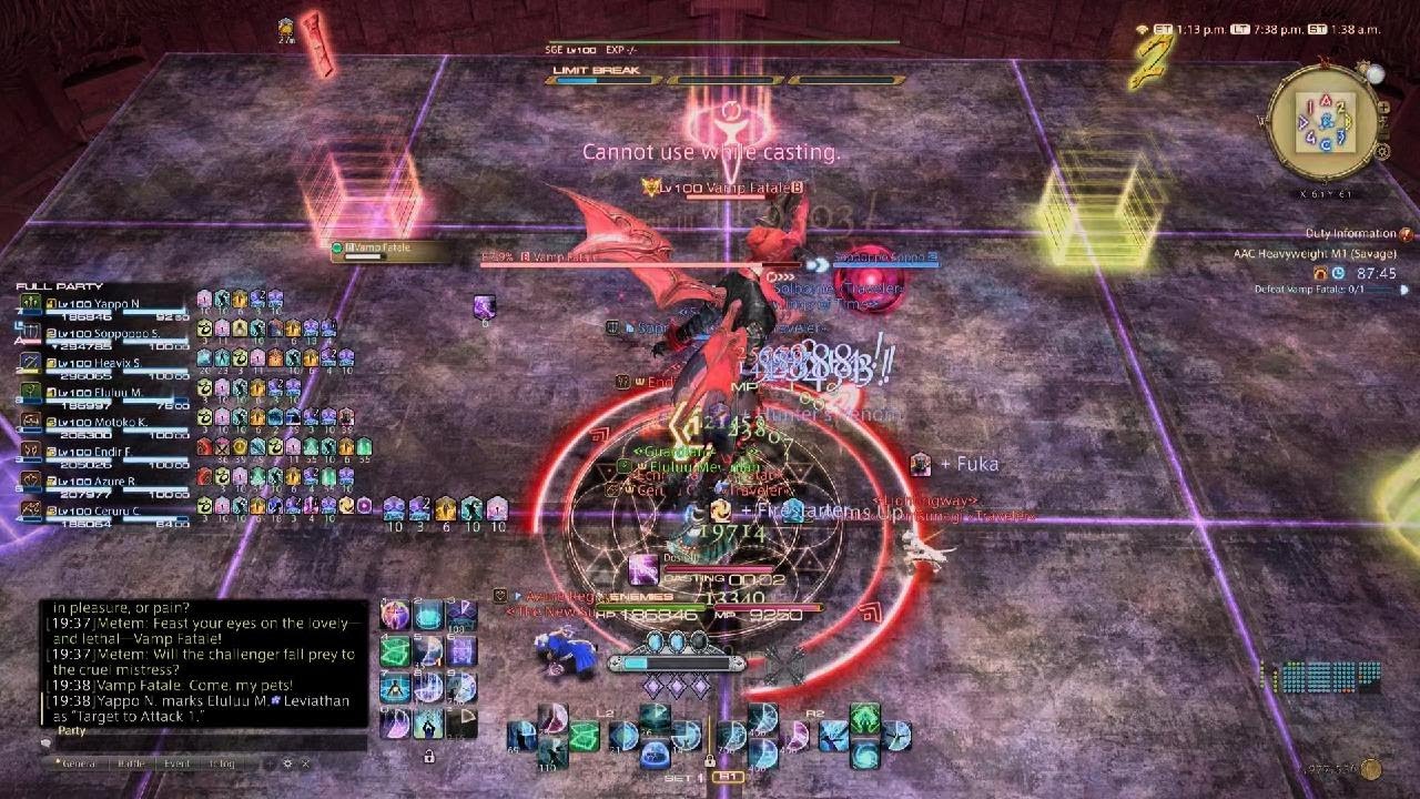 M9S Cleared! (SGE) !XIV Friends! Static