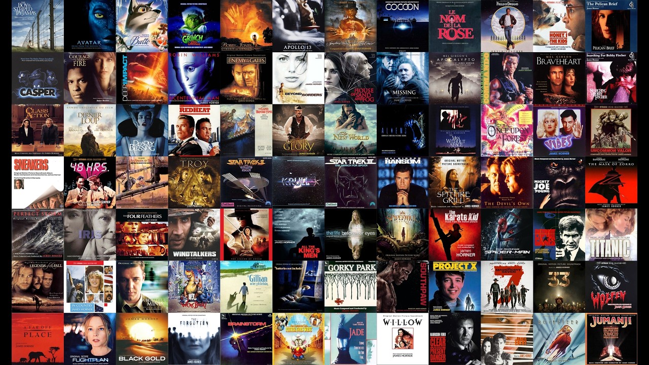 James Horner's Greatest Hits (Filmography 1979 - 2016)