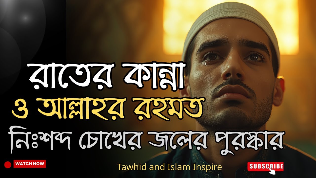 রাতের কান্না ও আল্লাহর রহমত | রাতের নিঃশব্দে কাঁদা মানুষের পুরস্কার | Tawhid and Islam Inspire |
