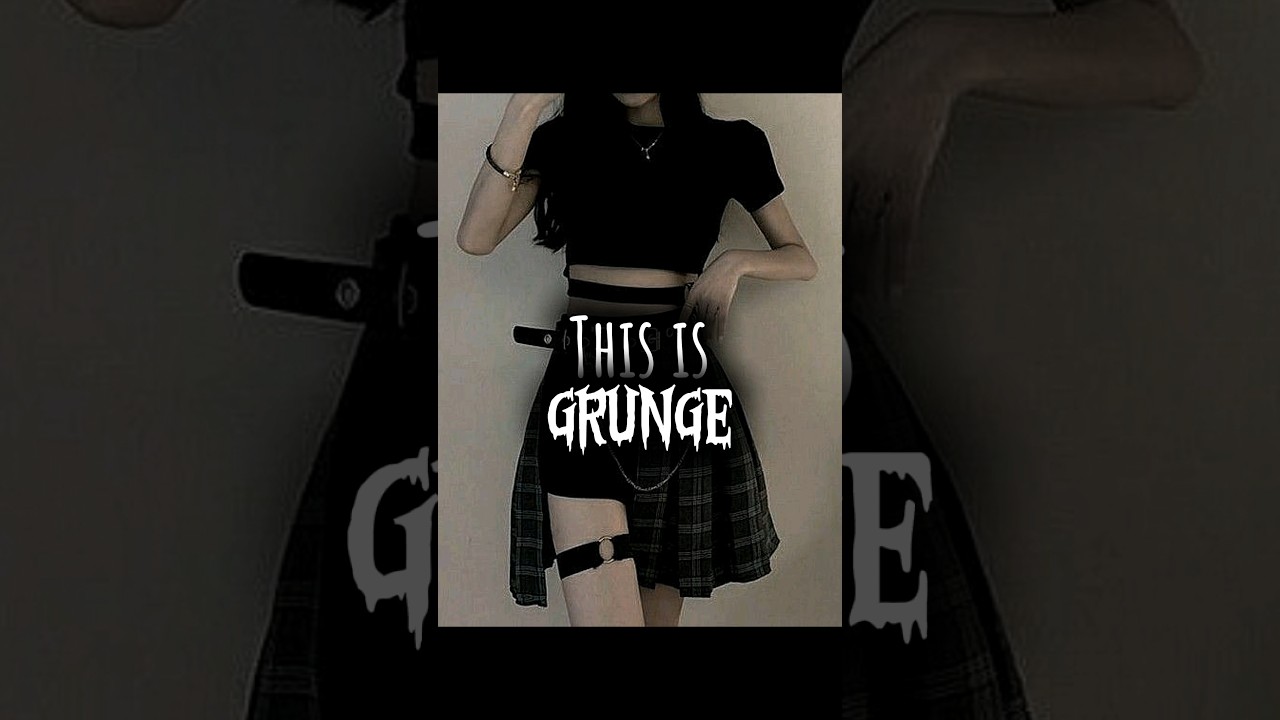 This is GRUNGE 🎸 Find your style #grunge #outfit #findyourstyle #fashion #aesthetic #style