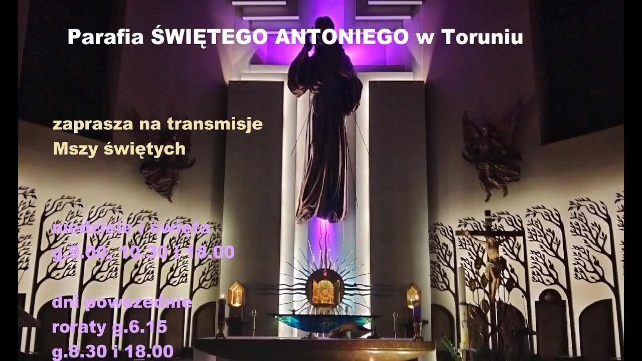 Msza Święta  07.12.2025  g.9.00
