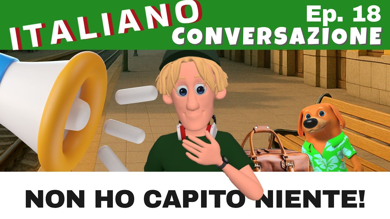 🇮🇹 Learn Italian with LinguaMotion: TRAIN STATION ANNOUNCEMENTS Useful Phrases for Travellers 🇮🇹