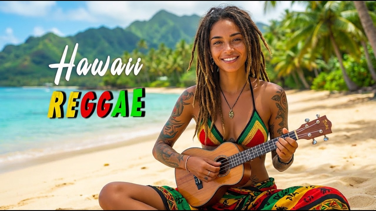 🌴 Island Sunset Reggae – Relaxing Hawaiian Chill Beats for Calm Mind 🌺