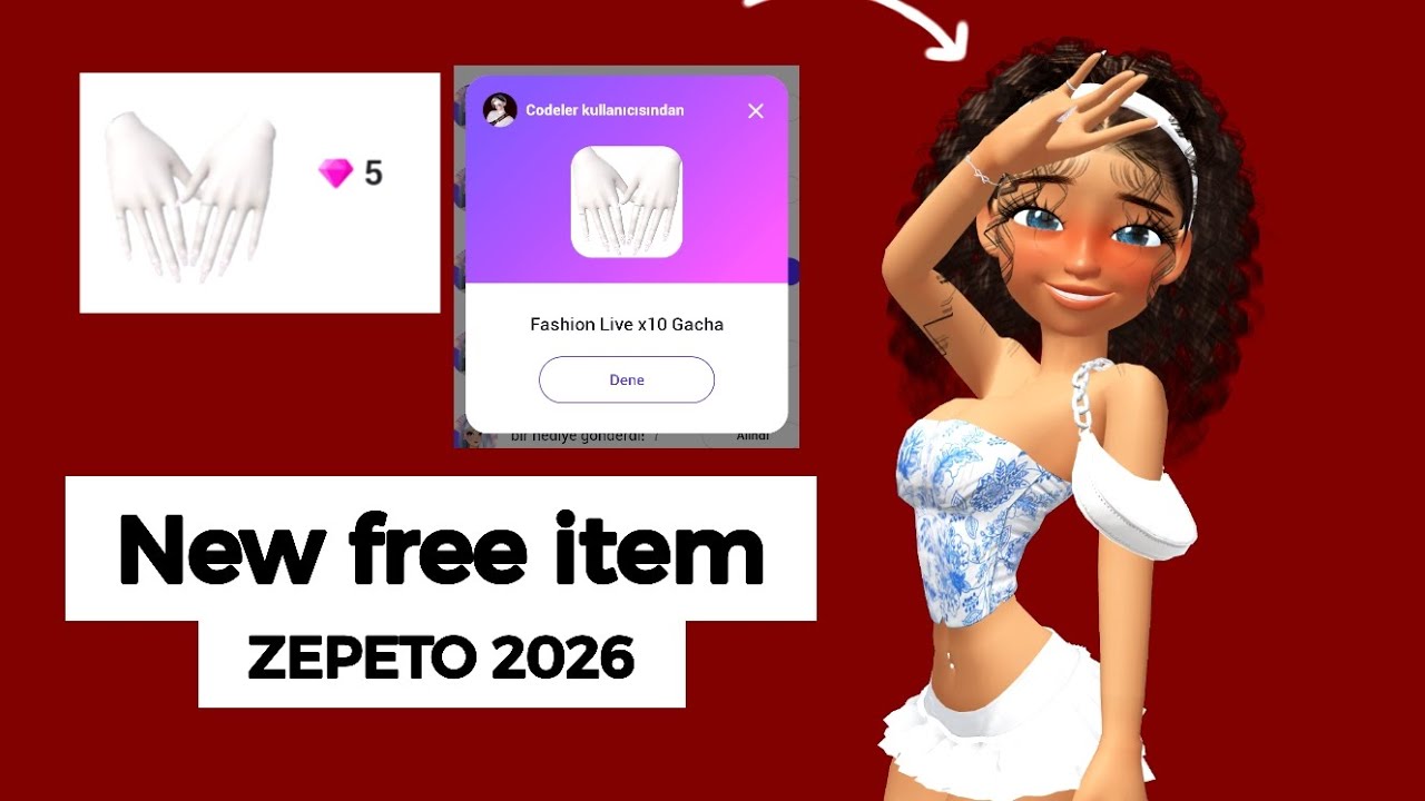 How to get free items on Zepeto? || 2026 || free item || zepeto || Fashion Live