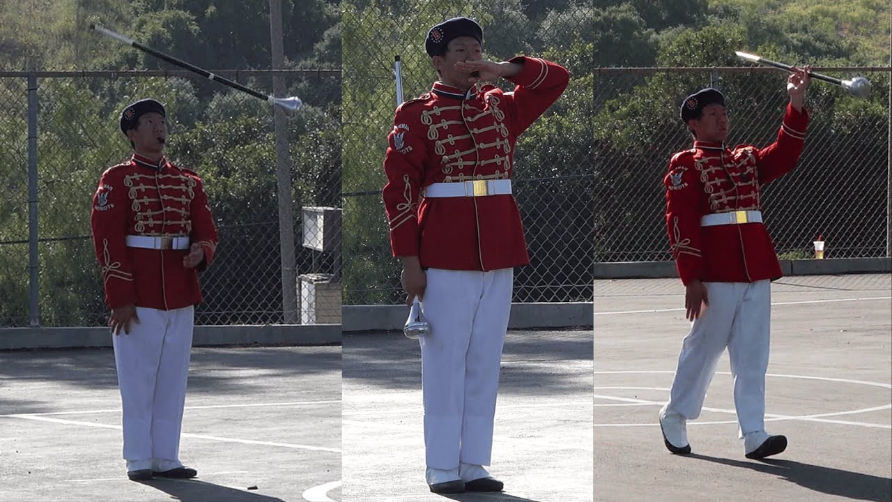 Drum Major Alvin Wu (Military) - Parade Masters - 2024 Peacocks ADMC Finals