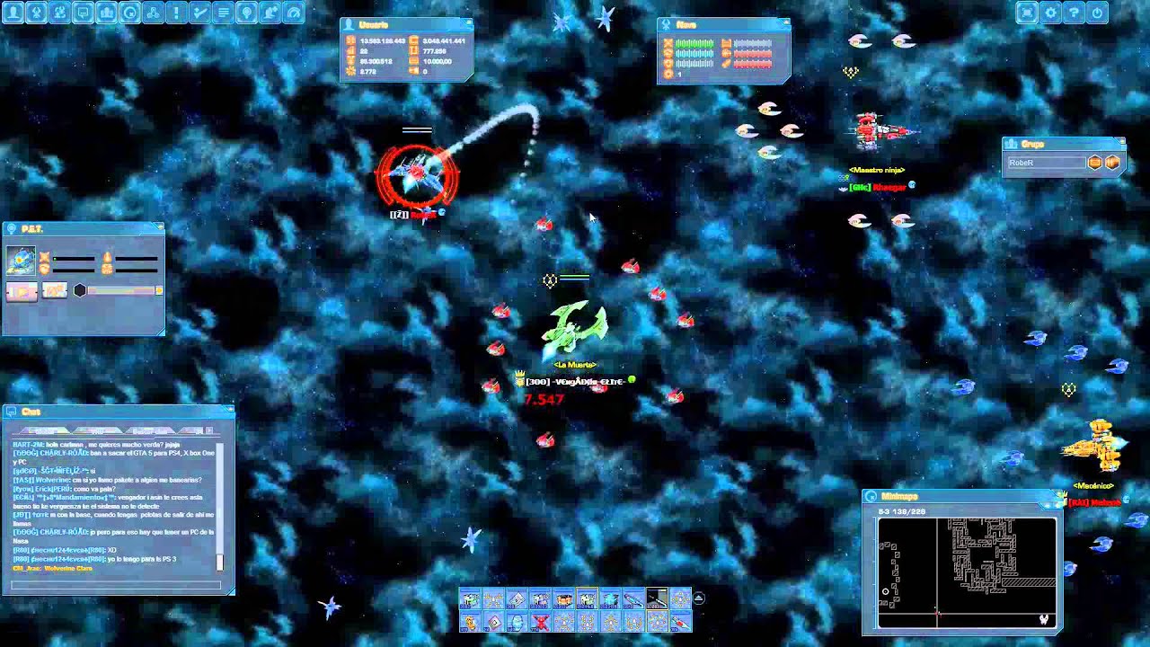 Darkorbit-Callando bocas, Fuerza espartana