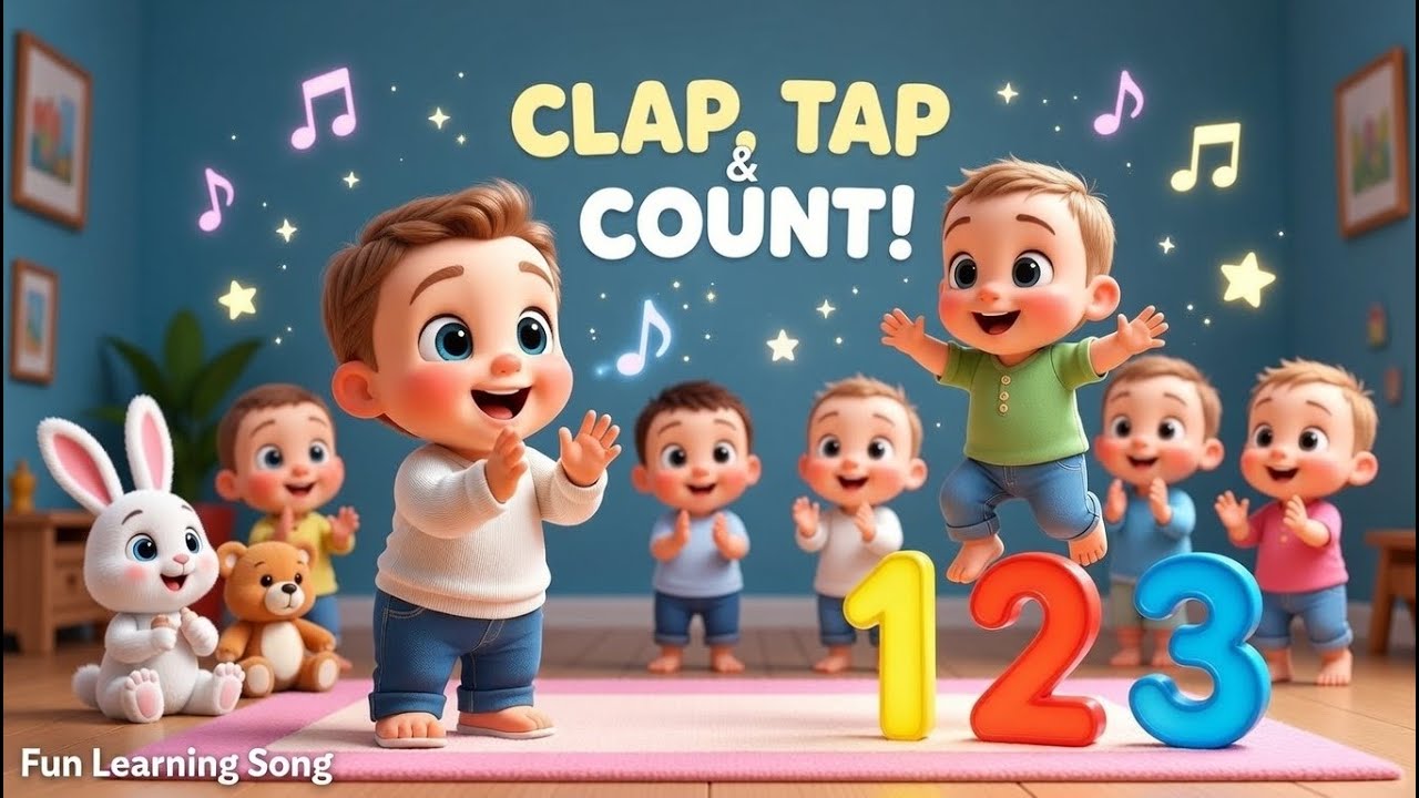 Numbers Song | Learn Counting + More Nursery Rhymes | Baby Songs - MyBabyFun