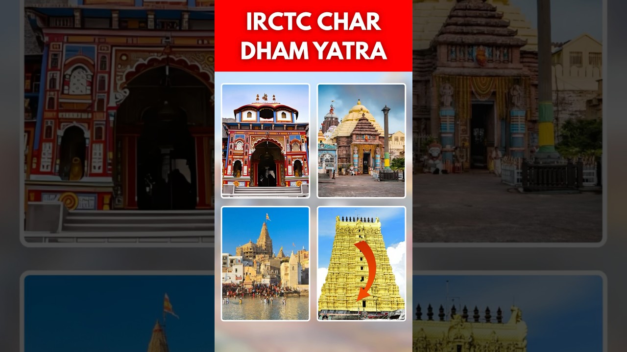 Char Dham Tour Package by IRCTC #shorts