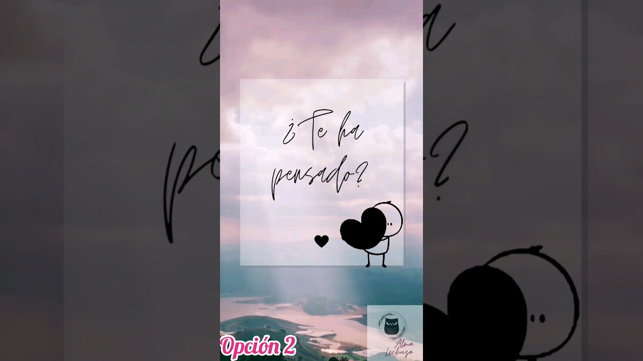 &iquest;Te ha pensado? Opci&oacute;n 2🤩 #lecturatarot #tarotamor #tarotinteractivo #tarot #almalechuza