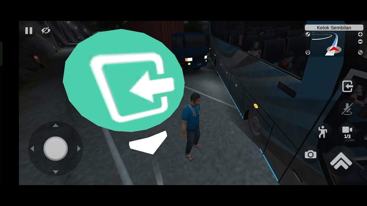 Bus simulator Indonesia tourist bus