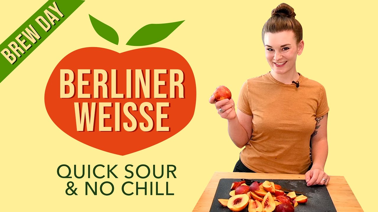 Quick Sour, No Chill, Fruited Berliner Weisse Full Brew Day