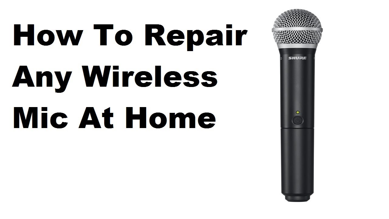 How to repair any wireless mic at home (Urdu/Hindi)