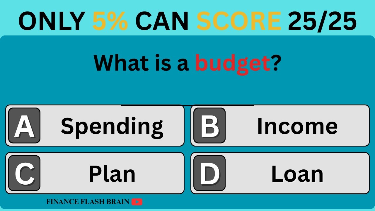 Budget Like a Boss 💼 Take This 25-Question Money Quiz