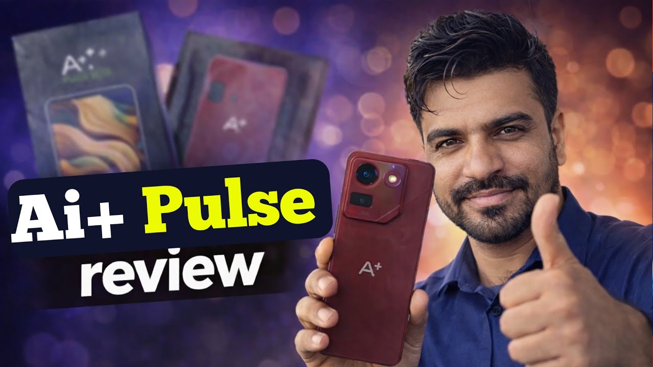 Распаковка и полный обзор Ai+ Pulse: самый защищенный смартфон в Индии | Проверка реальности ✅