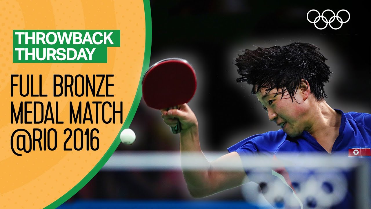 Dominating Table Tennis from North Korea's Kim Song-i at Rio 2016! | Throwback Thursday