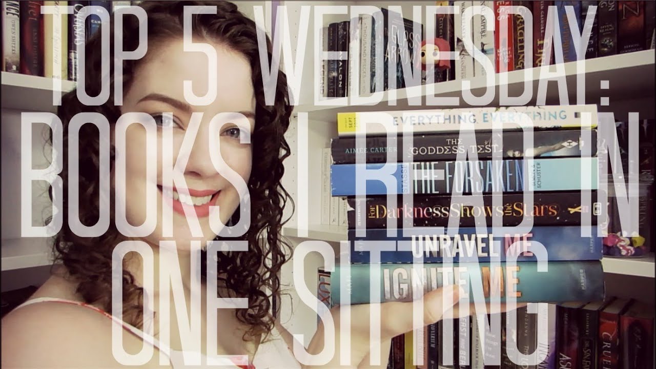 Books I Read in One Sitting | Top 5 Wednesday