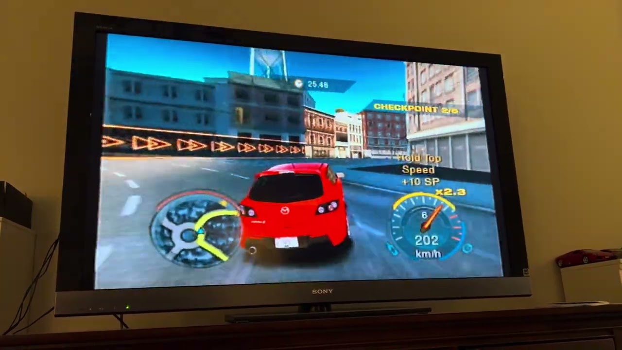 Need For Speed Undercover PS2 Tollbooth Bronze 2:07.38