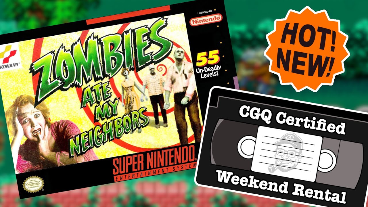 Weekend Rental Ep. 32 - Zombies Ate My Neighbors | CGQ+