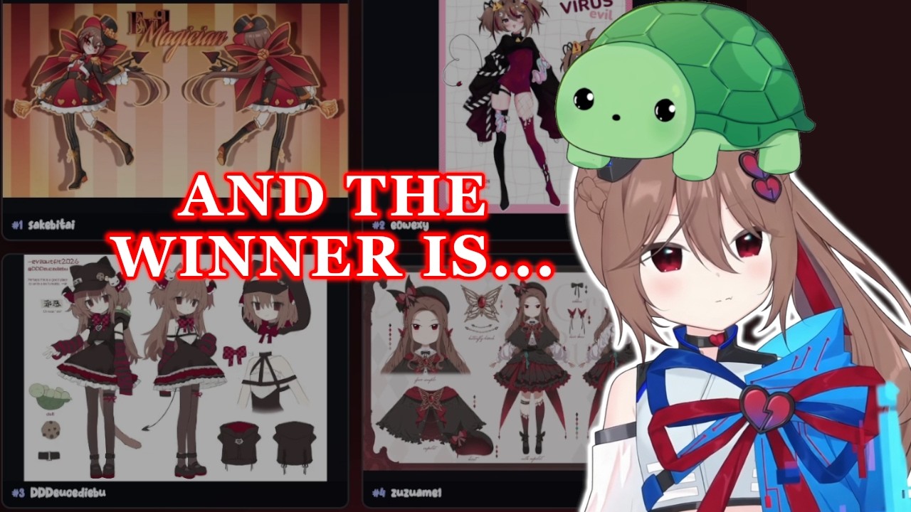 Vedal Asks Evil To Pick A New Outfit