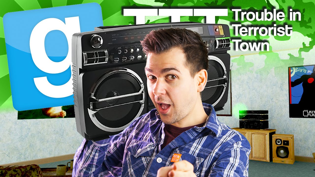GMod TTT - Boom Box (Garry's Mod Trouble In Terrorist Town)