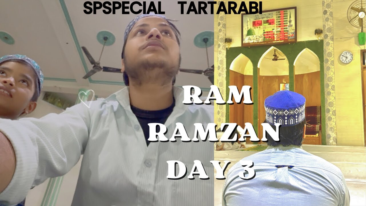 Ramzan Day 03: Masjid Mein Wo Sukoon Mil Gaya! ✨ | Taraweeh Vlog