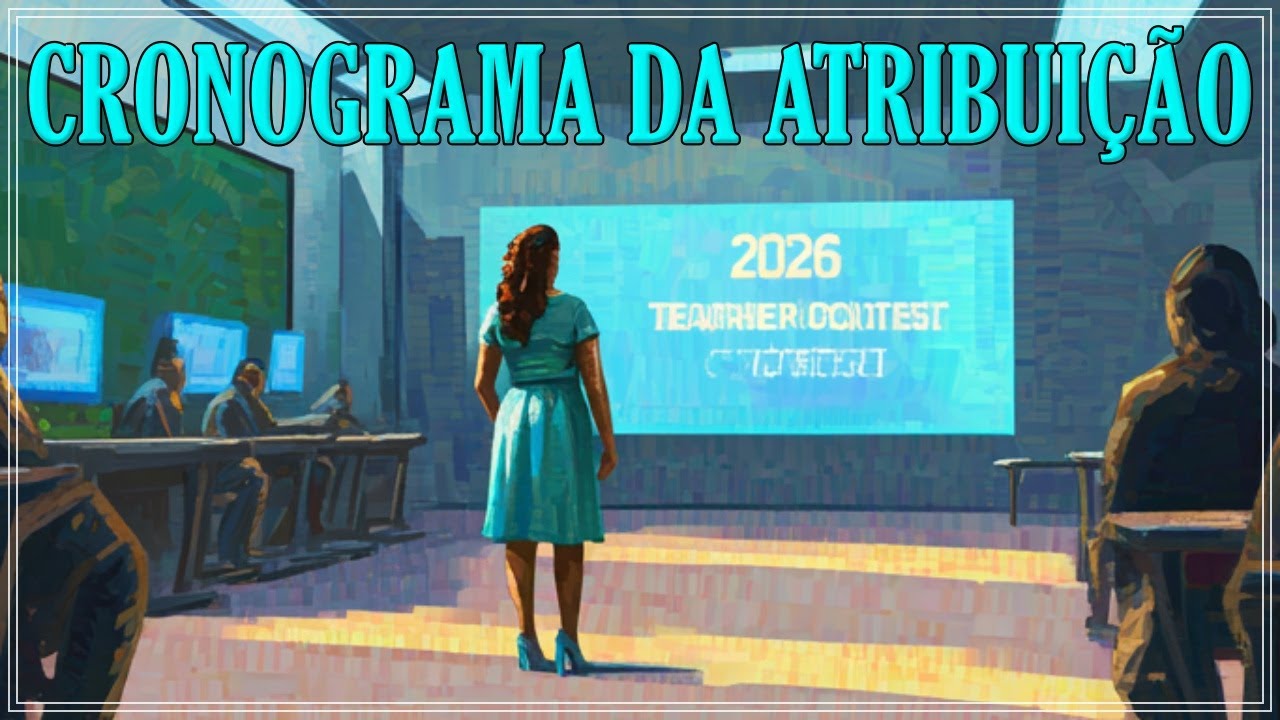 CRONOGRAMA DA ATRIBUIÇÃO DE AULAS 2026