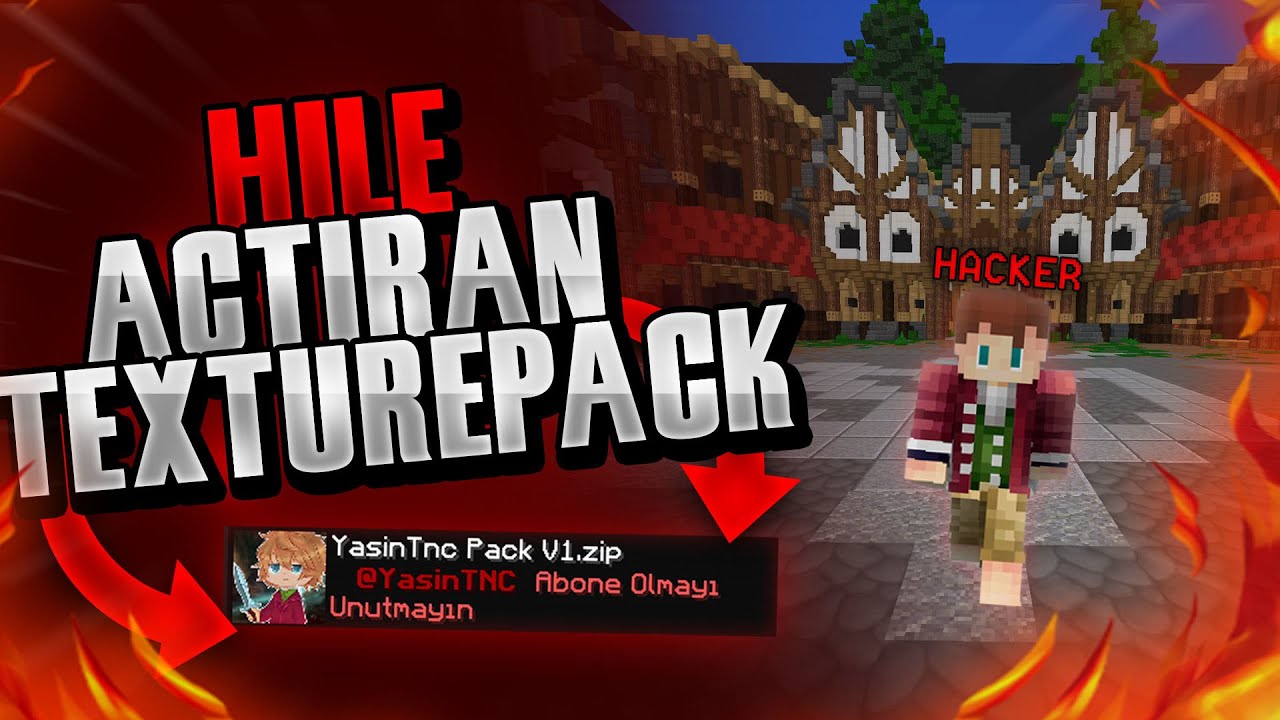 HİLE A&Ccedil;TIRAN TEXTURE PACK'İM ! -craftrise skyblock -sonoyuncu titanyum