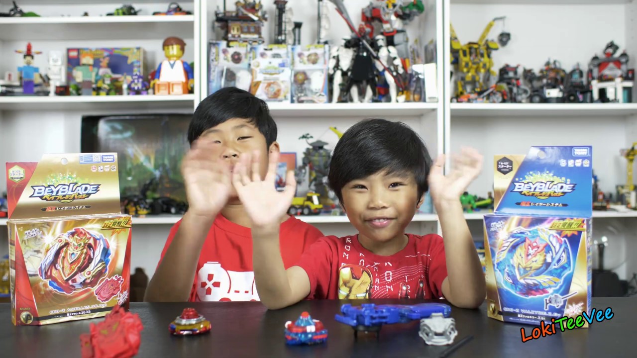 Beyblade Valkyrie and Achilles Cho-Z | episode 55