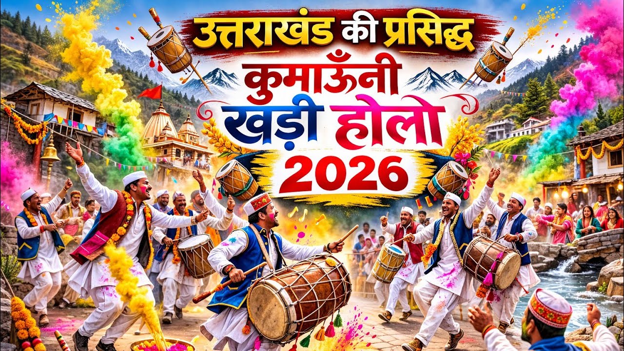 Uttarakhand Famous Kumaoni Khadi holi 2026