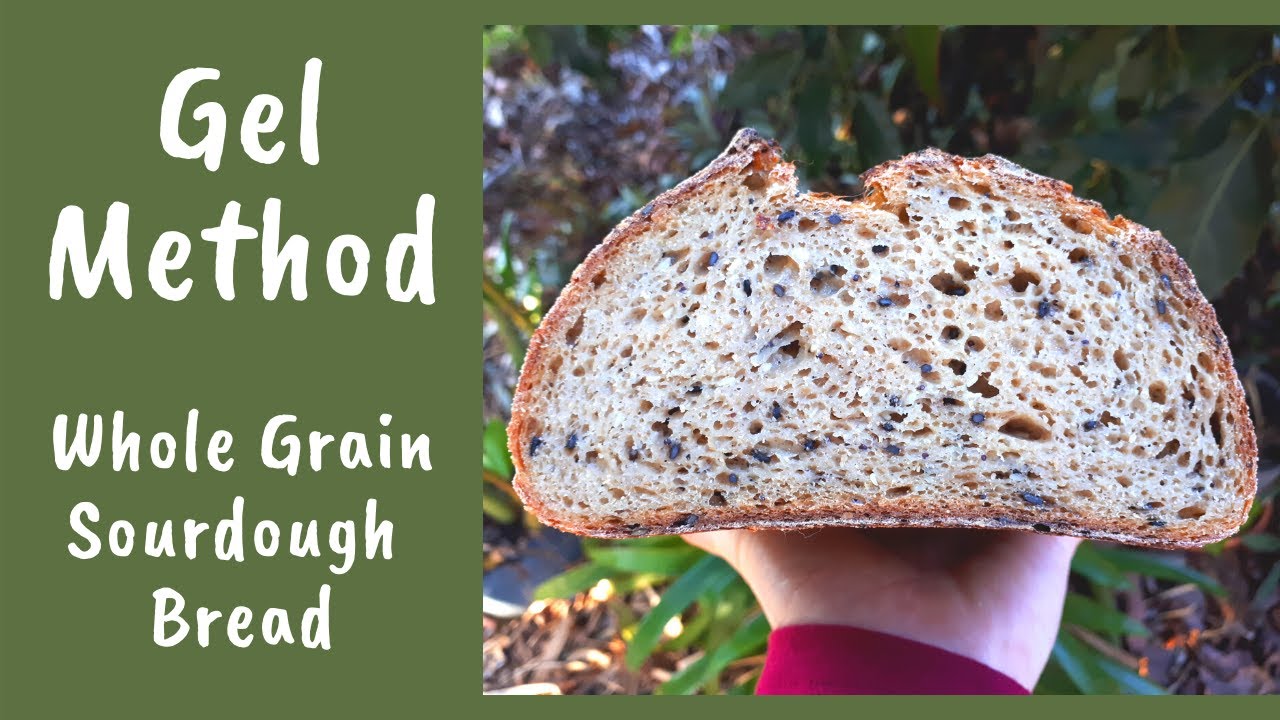 Гелевый метод для цельнозернового хлеба на закваске