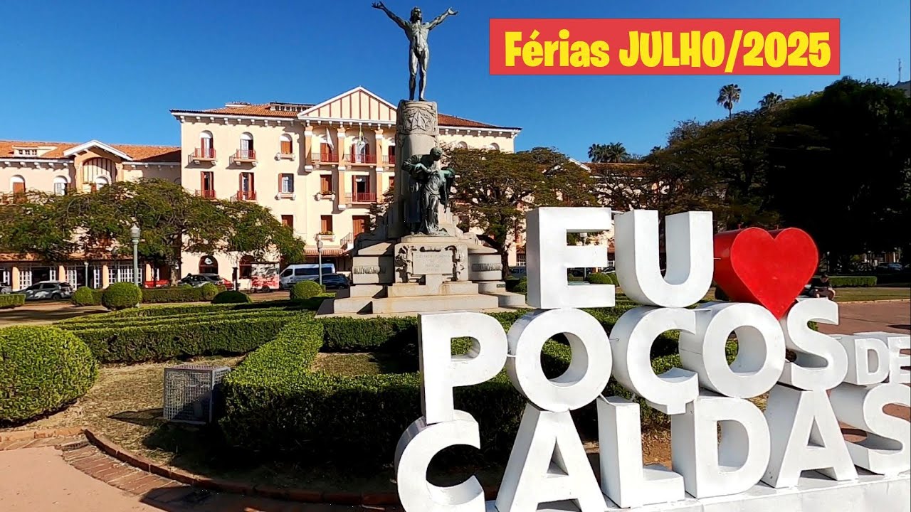 POÇOS DE CALDAS / MG - PARQUE DO CRISTO - Férias de Julho/2025 25/07/2025 .