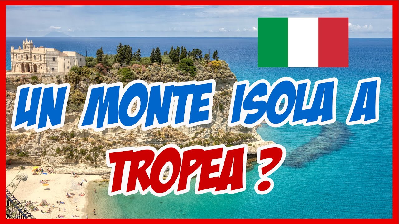 Tropea, il santuario Santa Maria dell'isola - Monte Isola, giardini e panorama drone ! 🚁