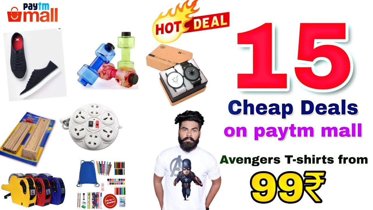 {29Aug} 15 Cheapest Hot Deals On Paytm Mall To Grab Before Offer End | Paytm Mall Cheap Deals |