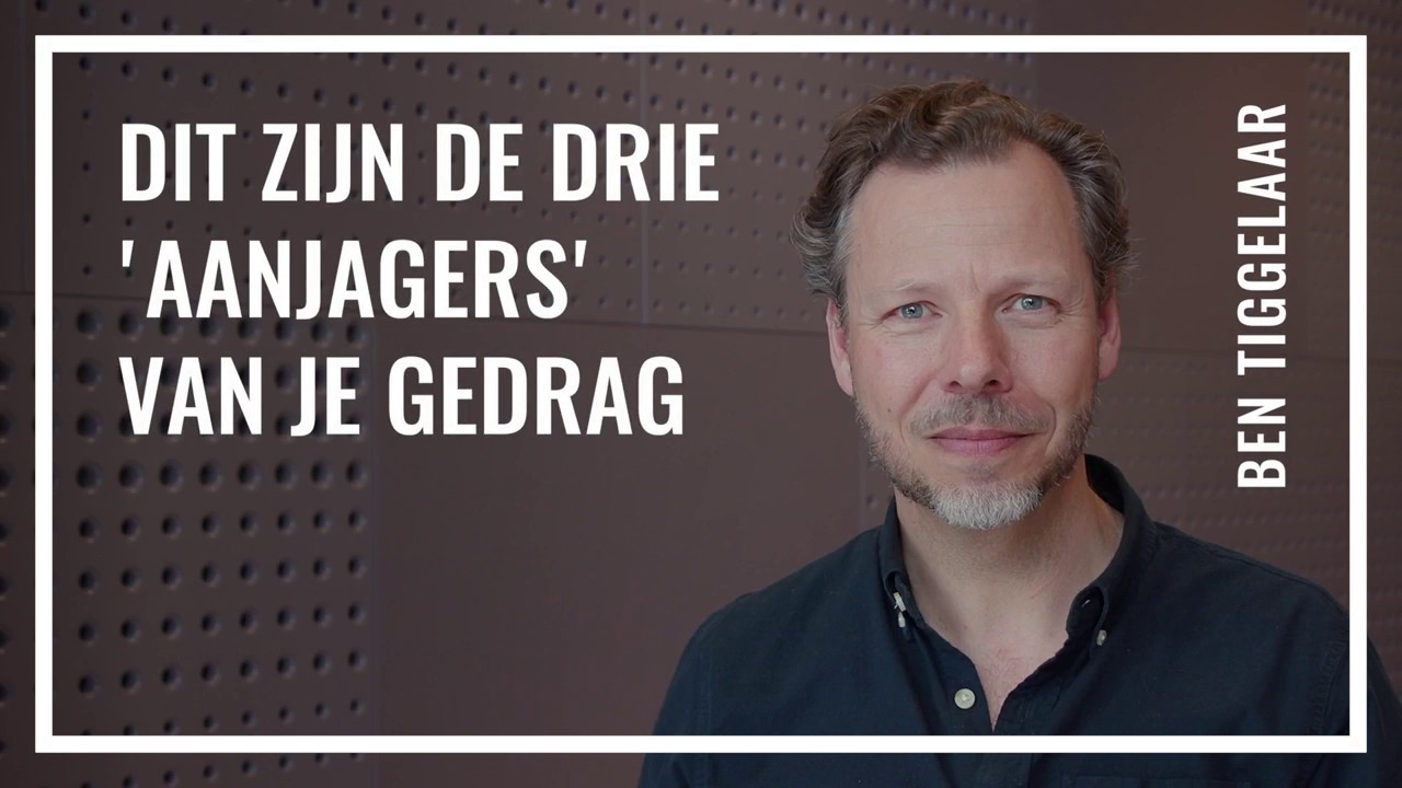Dit zijn de drie 'aanjagers' van gedrag | Ben Tiggelaar
