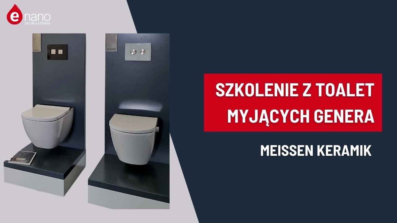 Salon łazienek Enano – Szkolenie z toalet myjących Genera Meissen Keramik