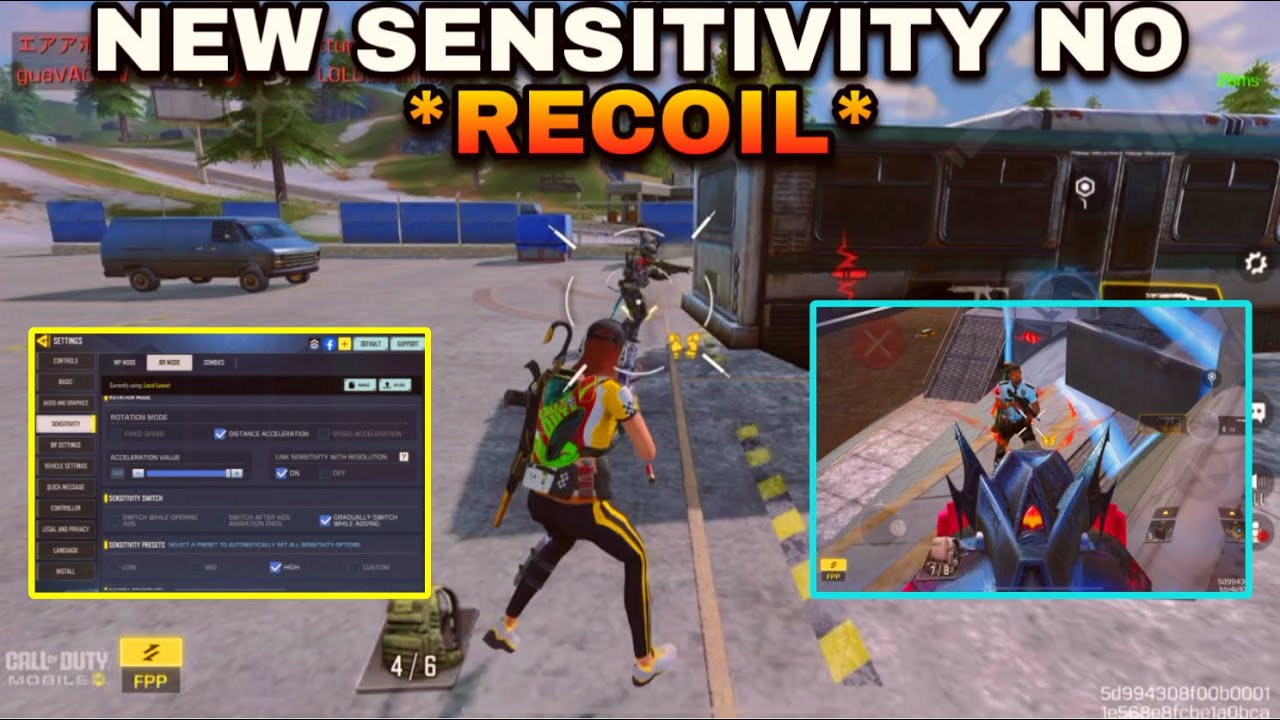 *No Recoil* Sensitivity Settings For Cod Mobile Battle | Cod Mobile Battle Royale(Tips & Tricks)|