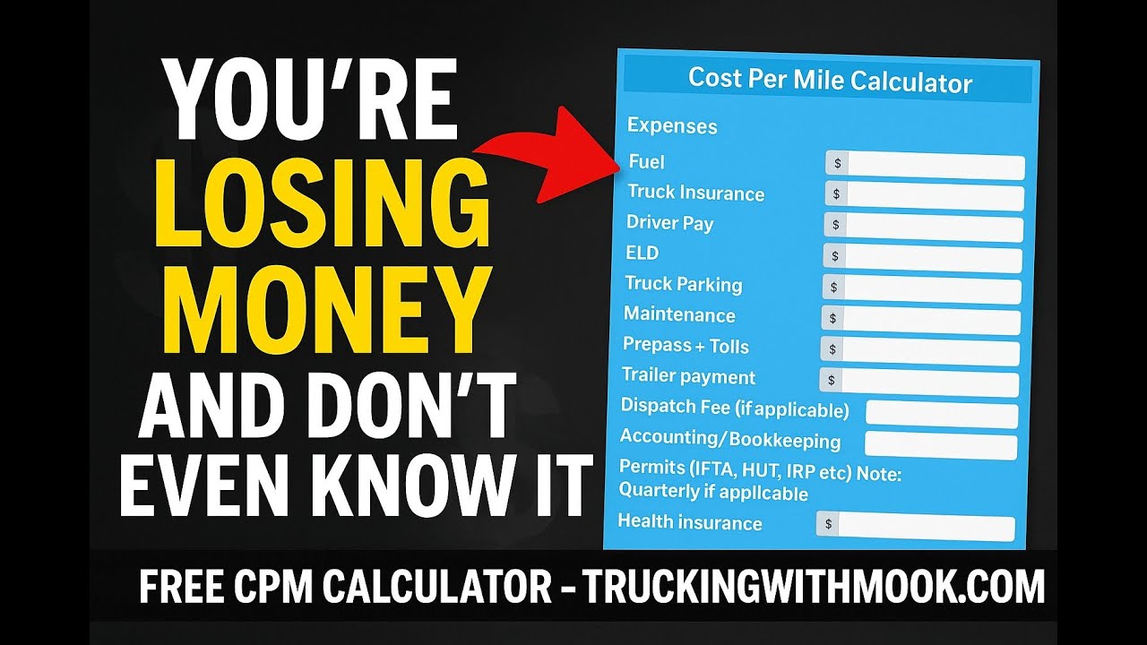 How to Calculate Your Cost Per Mile (CPM) &ndash; The Secret to a Profitable Trucking Business