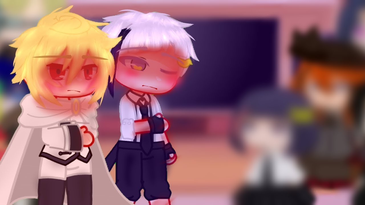 Bsd reacciona a atsushi es mikaela || BSD x owari no seraph ||