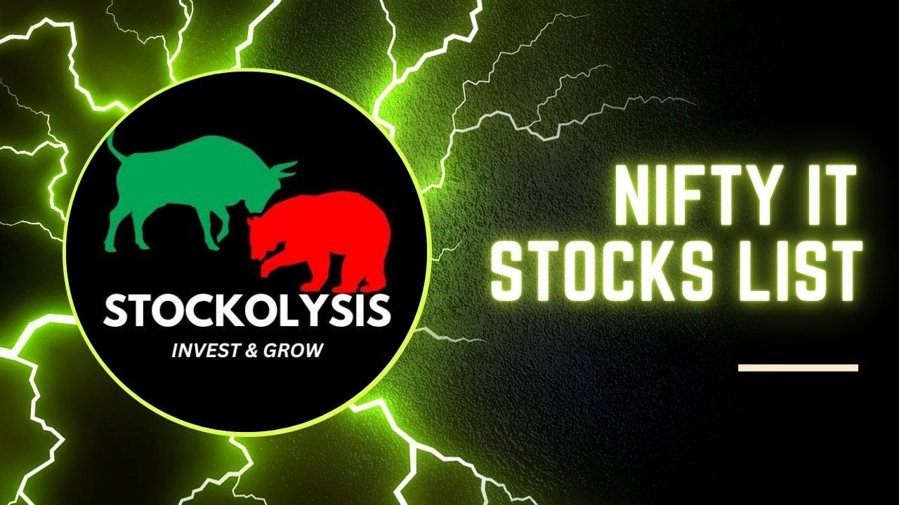NIFTY IT STOCKS LIST | COMPANIES FALL UNDER NIFTY IT CATEGORY | STOCKOLYSIS