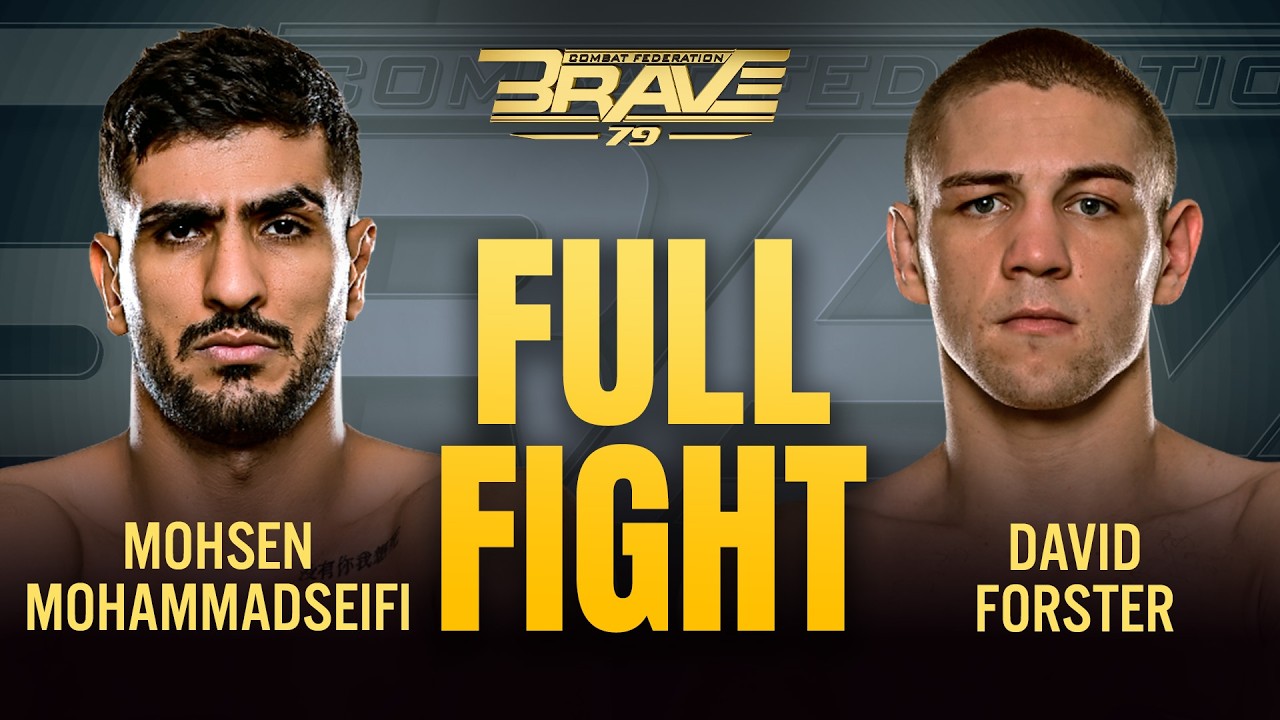 Mohsen Mohammadseifi vs David Forster | Full Fight | BRAVE CF 79