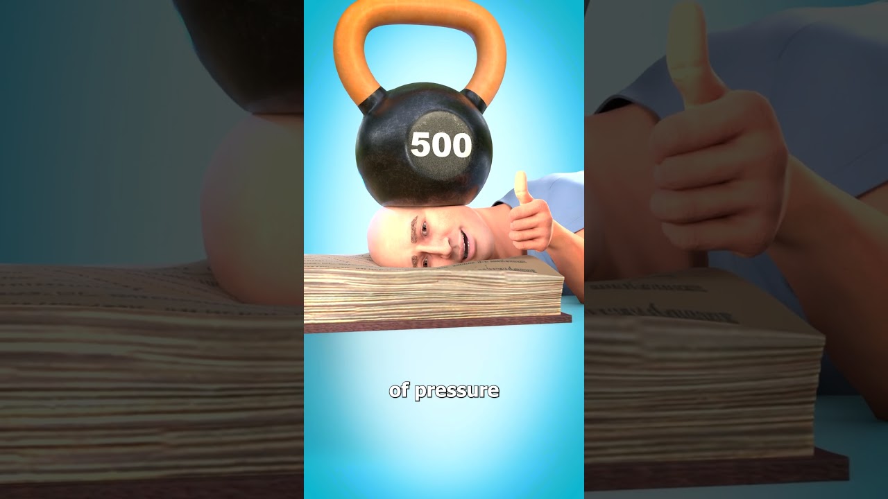 Может ли огромная книга сломать череп? 🤯