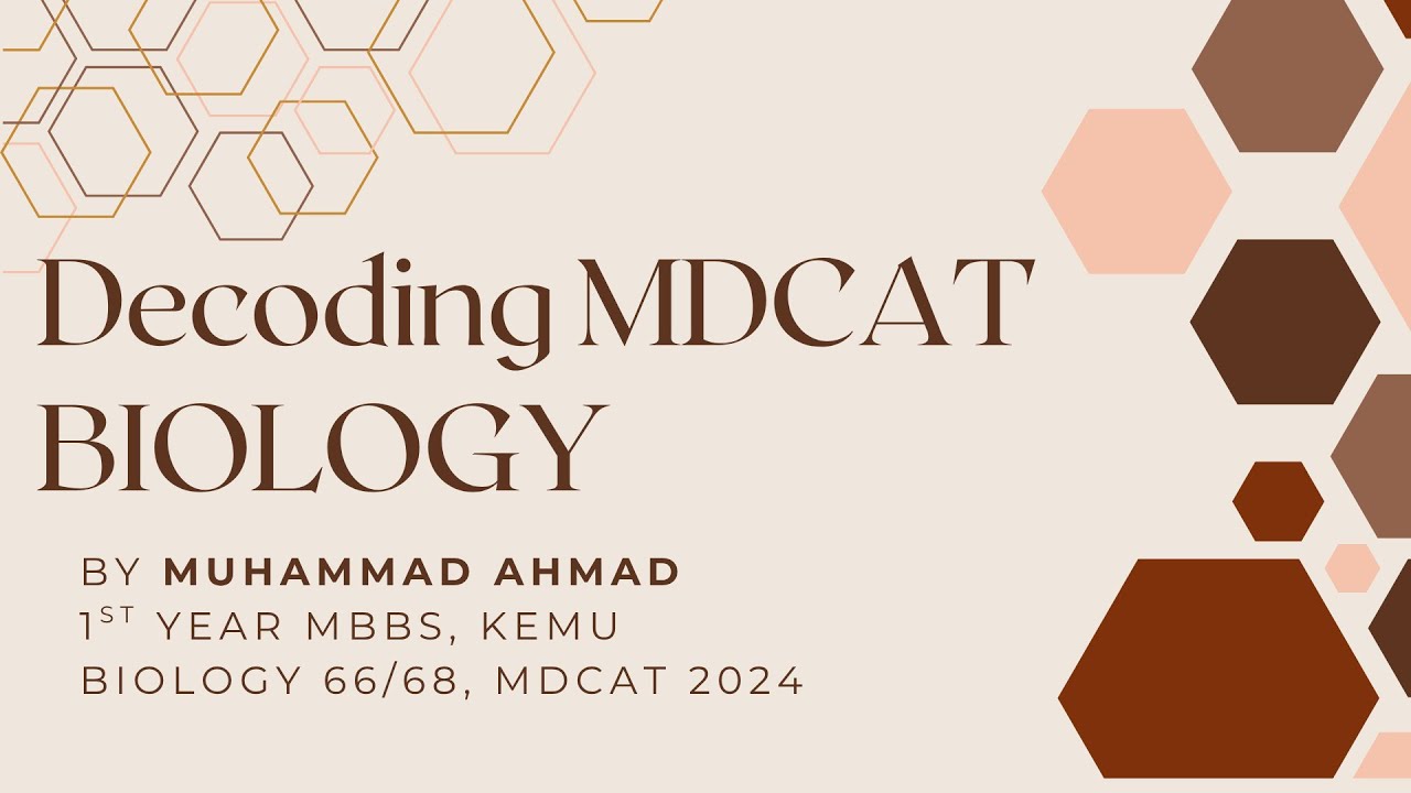 DECODING NMDCAT BIOLOGY 2025 | SCORE 81/81 MARKS | A-Z GUIDLINES
