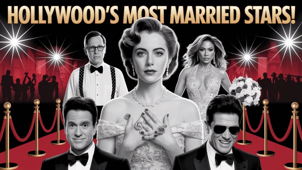 Hollywood's Most Famous Celebrities Who Married More Than Three Times