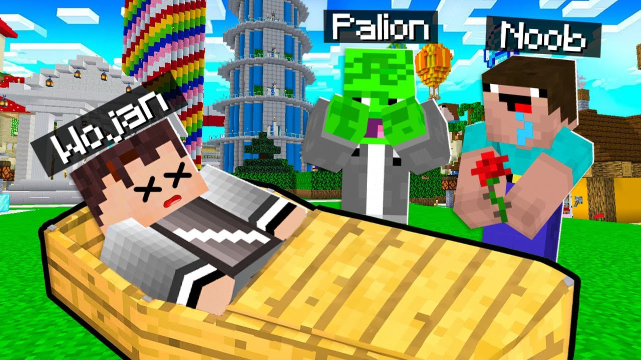 UDAJE ŻE NIE ŻYJE PRZED PRZYJACIÓŁMI w Minecraft!