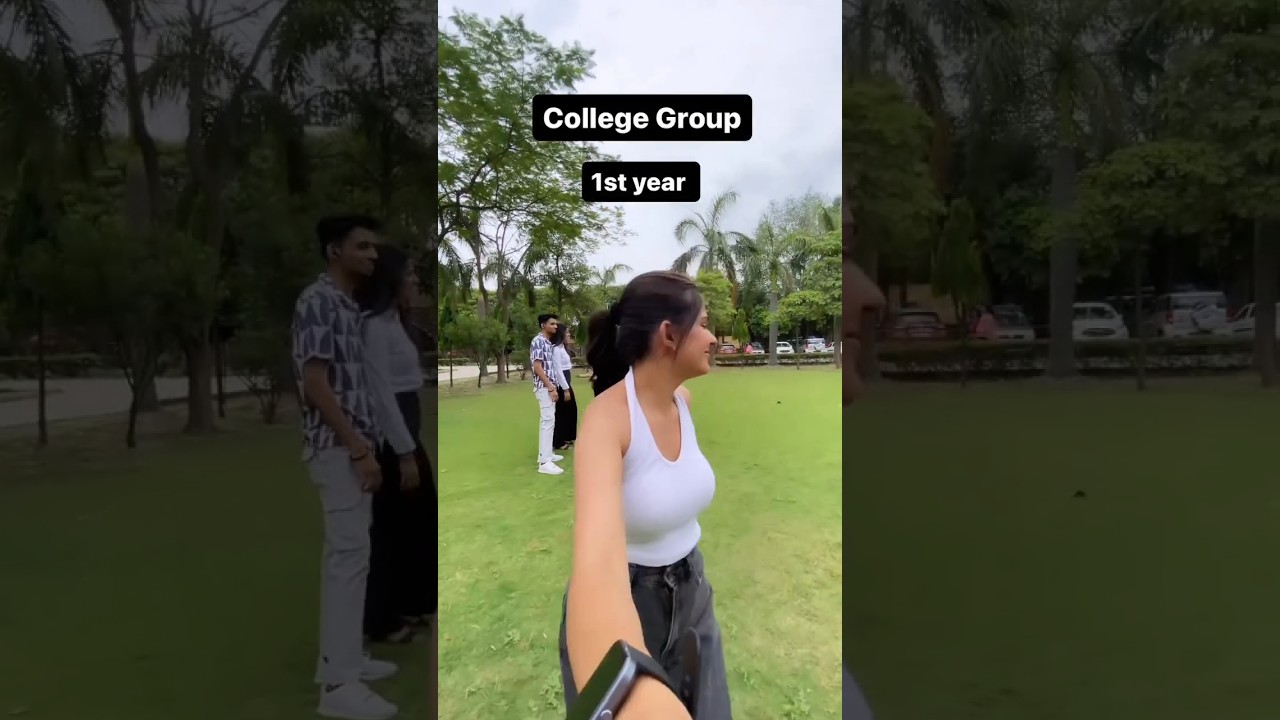 college life ?? first year vs final year #shorts #minivlog #collegelife