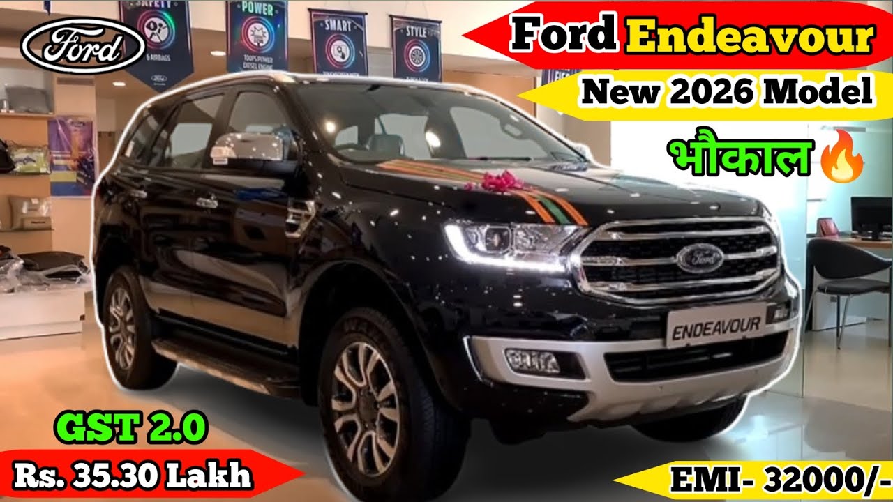 New Ford Endeavour Titanium Plus🔥 2026 Model. Ford Endeavour 2026 Model Full details Review🔥.