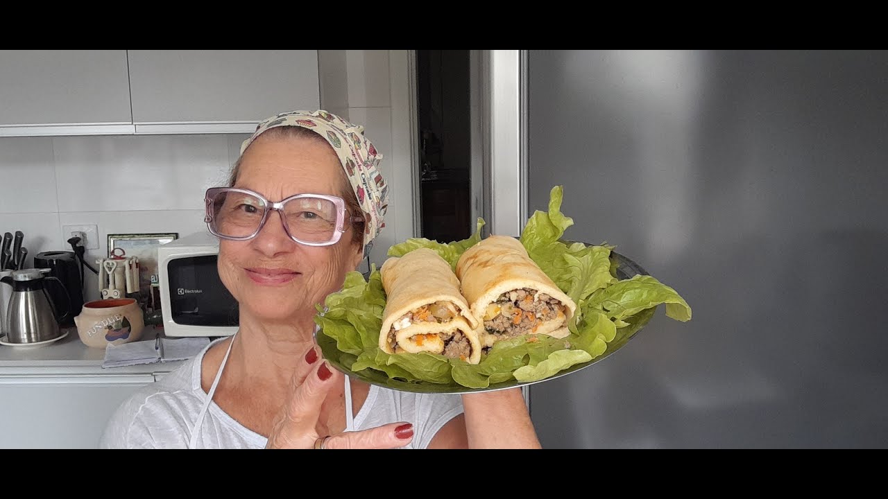 Rocambole de Carne Moída — Recheado e Muito Saboroso! 😍✨